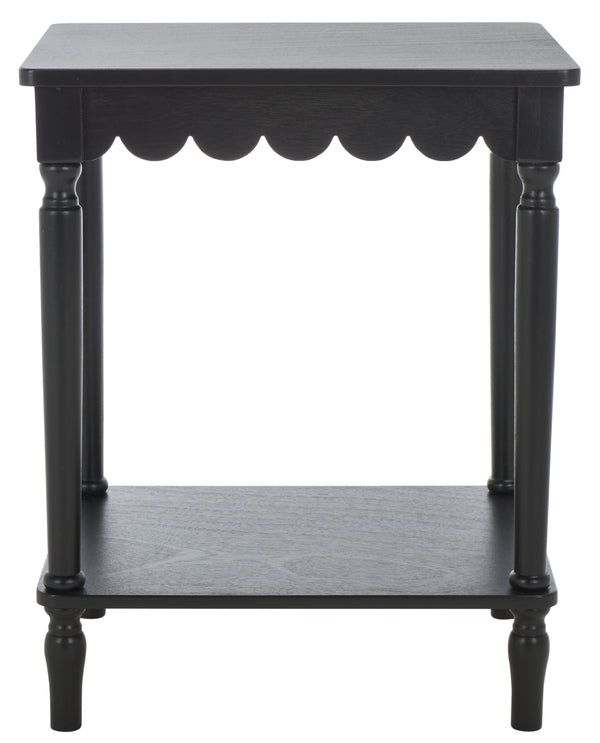 Safavieh Haven Accent Table - Timeless Elegance For Your Home, Perfect For Living Room Or Bedroom Decor Matte Black , Wood Acc5725b