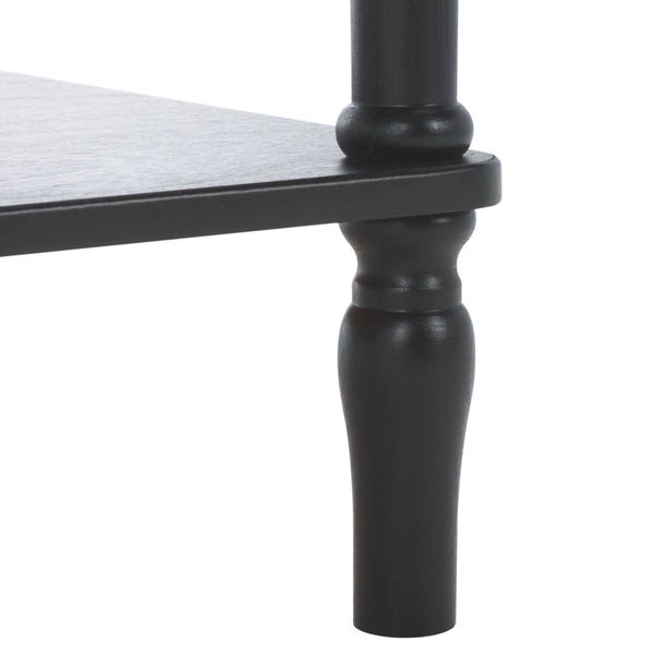 Safavieh Haven Accent Table - Timeless Elegance For Your Home, Perfect For Living Room Or Bedroom Decor Matte Black , Wood Acc5725b