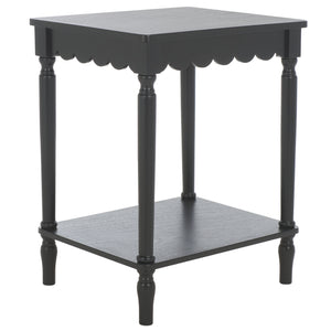 Safavieh Haven Accent Table - Timeless Elegance For Your Home, Perfect For Living Room Or Bedroom Decor Matte Black , Wood Acc5725b