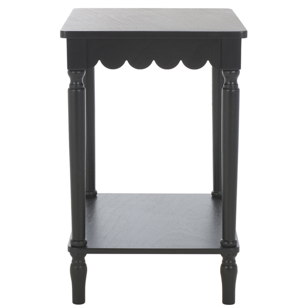 Safavieh Haven Accent Table - Timeless Elegance For Your Home, Perfect For Living Room Or Bedroom Decor Matte Black , Wood Acc5725b