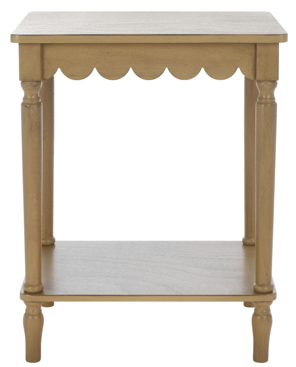 Safavieh Haven Accent Table - Timeless Elegance For Your Home, Perfect For Living Room Or Bedroom Decor Desert Brown Wood Acc5725c