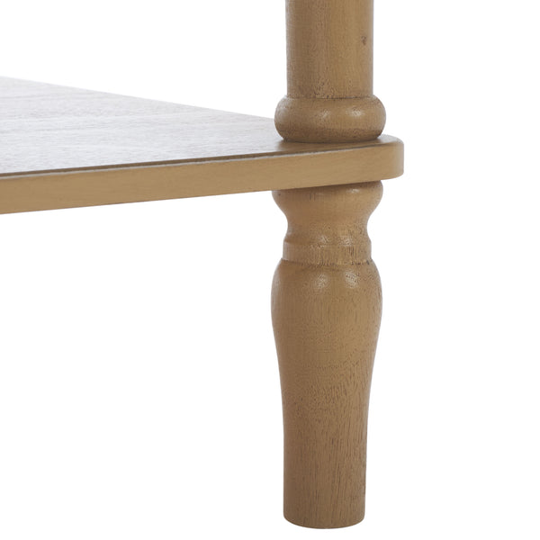 Safavieh Haven Accent Table - Timeless Elegance For Your Home, Perfect For Living Room Or Bedroom Decor Desert Brown Wood Acc5725c