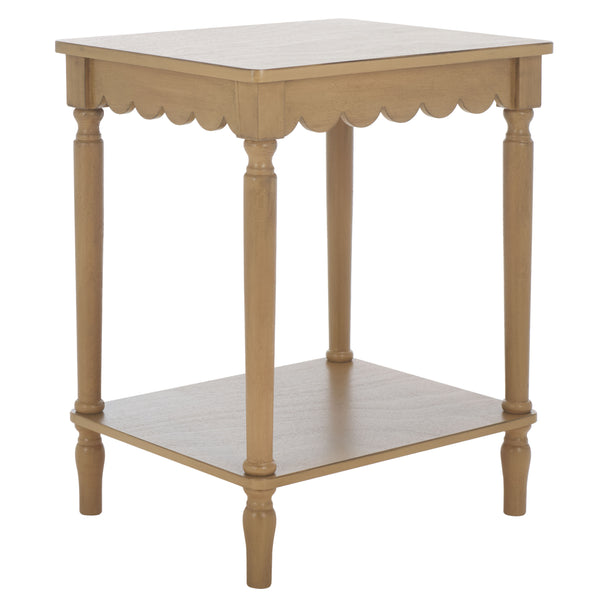 Safavieh Haven Accent Table - Timeless Elegance For Your Home, Perfect For Living Room Or Bedroom Decor Desert Brown Wood Acc5725c