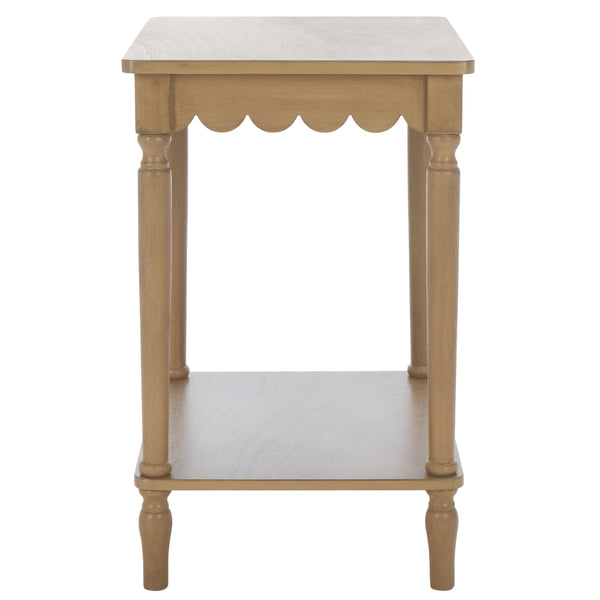 Safavieh Haven Accent Table - Timeless Elegance For Your Home, Perfect For Living Room Or Bedroom Decor Desert Brown Wood Acc5725c