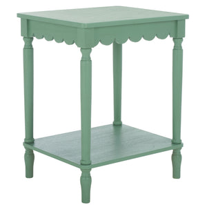 Safavieh Haven Accent Table - Timeless Elegance For Your Home, Perfect For Living Room Or Bedroom Decor Sage Green Wood Acc5725d