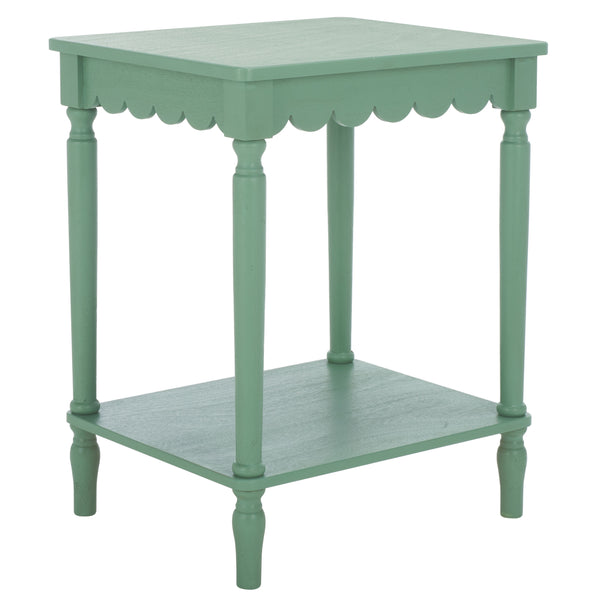 Safavieh Haven Accent Table - Timeless Elegance For Your Home, Perfect For Living Room Or Bedroom Decor Sage Green Wood Acc5725d