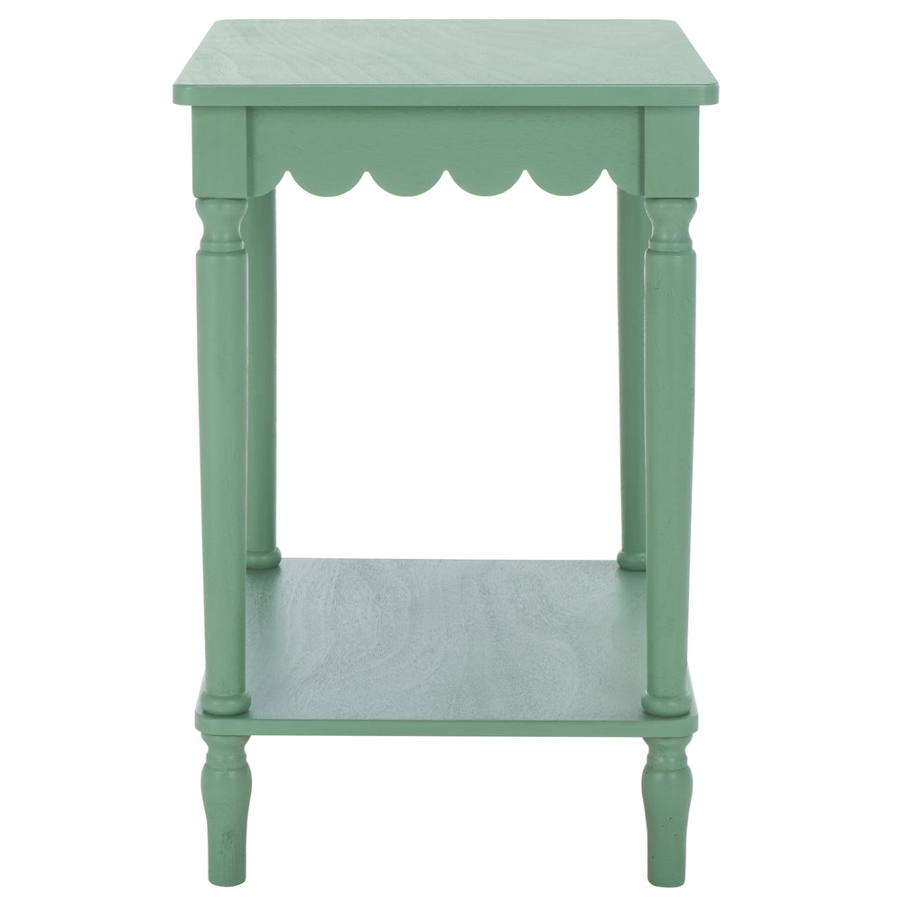 Safavieh Haven Accent Table - Timeless Elegance For Your Home, Perfect For Living Room Or Bedroom Decor Sage Green Wood Acc5725d