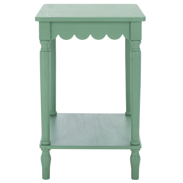 Safavieh Haven Accent Table - Timeless Elegance For Your Home, Perfect For Living Room Or Bedroom Decor Sage Green Wood Acc5725d