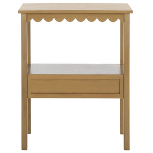 Safavieh Haven Low Drawer Accent Table - Elegant Storage Solution For Living Rooms, Bedrooms, And Entryways Desert Brown Wood Acc5726c