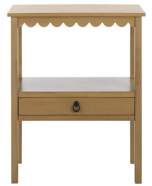 Safavieh Haven Low Drawer Accent Table - Elegant Storage Solution For Living Rooms, Bedrooms, And Entryways Desert Brown Wood Acc5726c