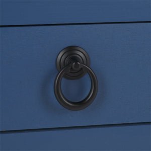 Safavieh Haven Low Drawer Accent Table - Elegant Storage Solution For Living Rooms, Bedrooms, And Entryways Blue Wood Acc5726e