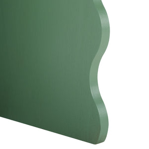 Safavieh Lilith Wavy Accent Table - Artistic Design With Modern Flair For Stylish Home Decor And Versatility Sage Green Wood Acc5727d