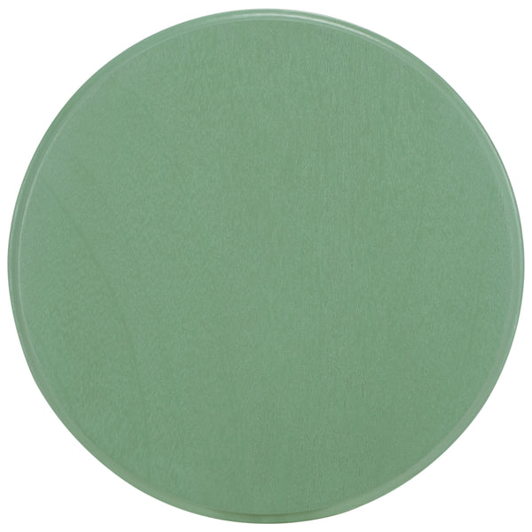 Safavieh Lilith Wavy Accent Table - Artistic Design With Modern Flair For Stylish Home Decor And Versatility Sage Green Wood Acc5727d