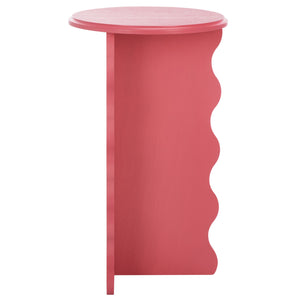 Safavieh Lilith Wavy Accent Table - Artistic Design With Modern Flair For Stylish Home Decor And Versatility Rose Wood Acc5727f
