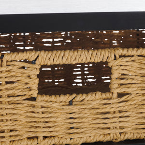 Safavieh Rozalyn Two Drawer Accent Table - Stylish Storage Solution For Living Room, Bedroom, And Entryway Matte Black , Pine Wood,Mdf Acc5728b