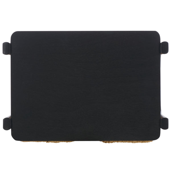 Safavieh Rozalyn Two Drawer Accent Table - Stylish Storage Solution For Living Room, Bedroom, And Entryway Matte Black , Pine Wood,Mdf Acc5728b