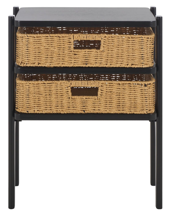 Safavieh Rozalyn Two Drawer Accent Table - Stylish Storage Solution For Modern And Classic Interiors Desert Brown ACC5728C