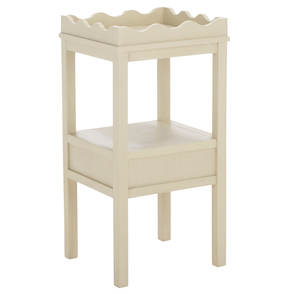 Safavieh Darlyn One Drawer Accent Table - Stylish Storage Solution For Living Room, Bedroom, Or Entryway Sand Pine Wood,Mdf Acc5731a