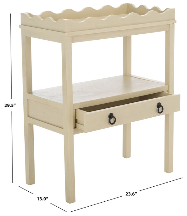 Safavieh Darlyn Rectangle Accent Table - Elegant Design For Living Rooms, Bedrooms & Hallways, Versatile Style Sand Pine Wood,Mdf Acc5732a