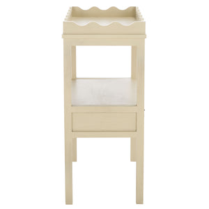 Safavieh Darlyn Rectangle Accent Table - Elegant Design For Living Rooms, Bedrooms & Hallways, Versatile Style Sand Pine Wood,Mdf Acc5732a