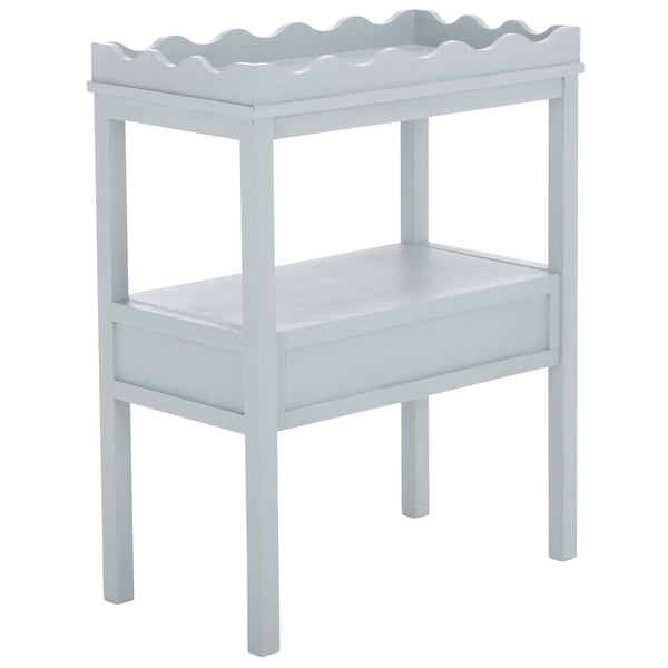 Safavieh Darlyn Rectangle Accent Table - Elegant Design For Living Rooms, Bedrooms & Hallways, Versatile Style Winter Sky Pine Wood,Mdf Acc5732c