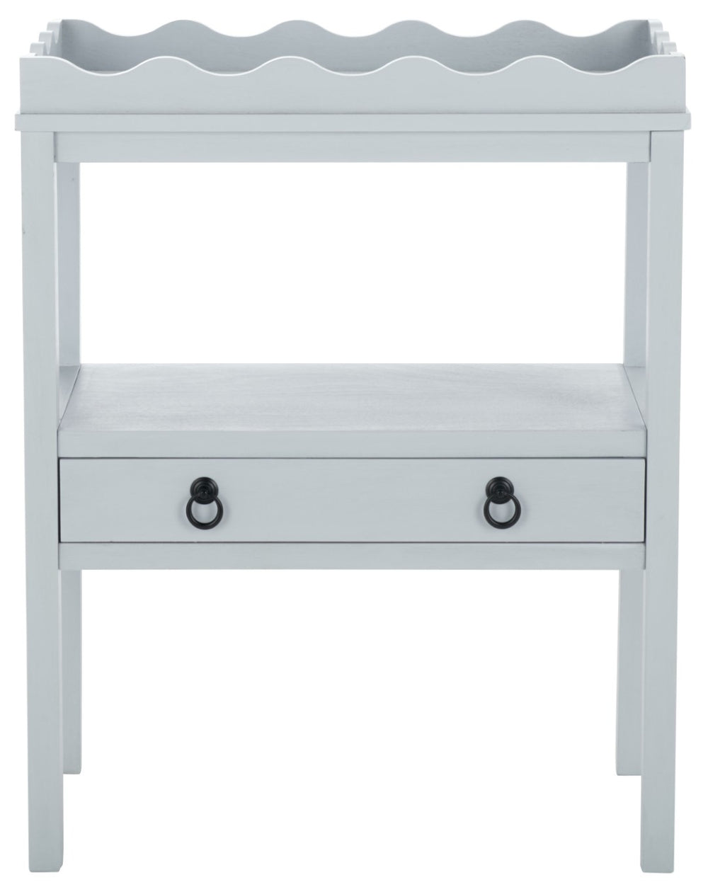 Safavieh Darlyn Rectangle Accent Table - Elegant Design For Living Room, Bedroom, Or Office With Durable Build Winter Sky ACC5732C