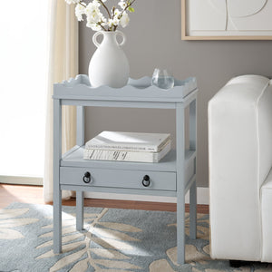 Safavieh Darlyn Rectangle Accent Table - Elegant Design For Living Rooms, Bedrooms & Hallways, Versatile Style Winter Sky Pine Wood,Mdf Acc5732c