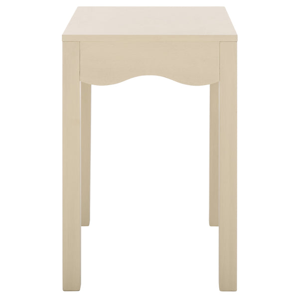Safavieh Lilith Wave Accent Table - Stylish Sophistication For Living Rooms, Bedrooms, And Entryways Sand Pine Wood,Mdf Acc5733a