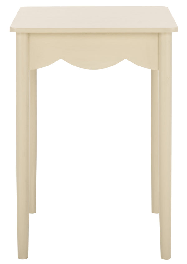 Safavieh Paislyn Accent Table: Elegant Design For Chic Interiors, Perfect For Living Rooms And Entryways Sand Pine Wood,Mdf Acc5734a