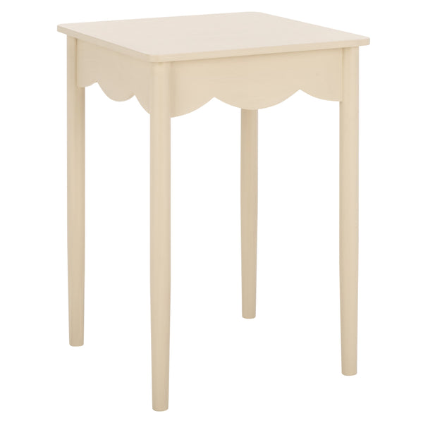 Safavieh Paislyn Accent Table: Elegant Design For Chic Interiors, Perfect For Living Rooms And Entryways Sand Pine Wood,Mdf Acc5734a