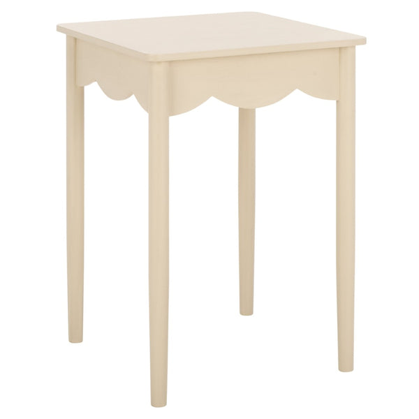 Safavieh Paislyn Accent Table - Stylish Pine Wood Side Table Perfect For Living Rooms, Bedrooms, Or Entryways Sand ACC5734A