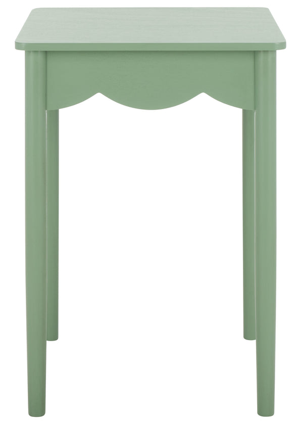 Safavieh Paislyn Accent Table: Elegant Design For Chic Interiors, Perfect For Living Rooms And Entryways Sage Pine Wood,Mdf Acc5734c