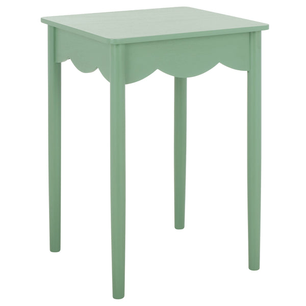 Safavieh Paislyn Accent Table: Elegant Design For Chic Interiors, Perfect For Living Rooms And Entryways Sage Pine Wood,Mdf Acc5734c