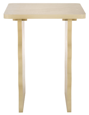 Safavieh Preslyn Accent Table - Elegant Design To Enhance Your Living Space With Warmth And Style Sand Pine Wood,Mdf Acc5735a