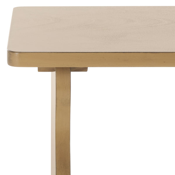 Safavieh Preslyn Accent Table - Elegant Design To Enhance Your Living Space With Warmth And Style Desert Brown Pine Wood,Mdf Acc5735c