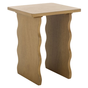 Safavieh Preslyn Accent Table - Elegant Design To Enhance Your Living Space With Warmth And Style Desert Brown Pine Wood,Mdf Acc5735c