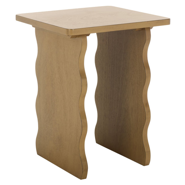 Safavieh Preslyn Accent Table - Elegant Design To Enhance Your Living Space With Warmth And Style Desert Brown Pine Wood,Mdf Acc5735c