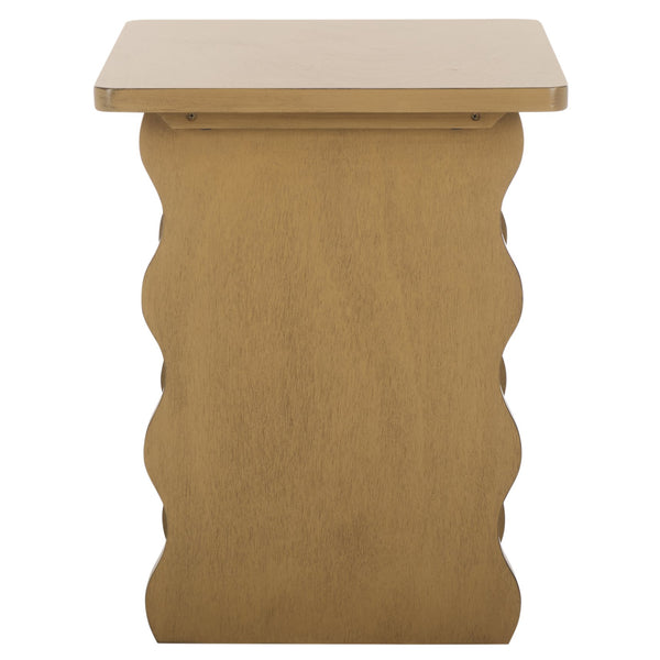 Safavieh Preslyn Accent Table - Elegant Design To Enhance Your Living Space With Warmth And Style Desert Brown Pine Wood,Mdf Acc5735c
