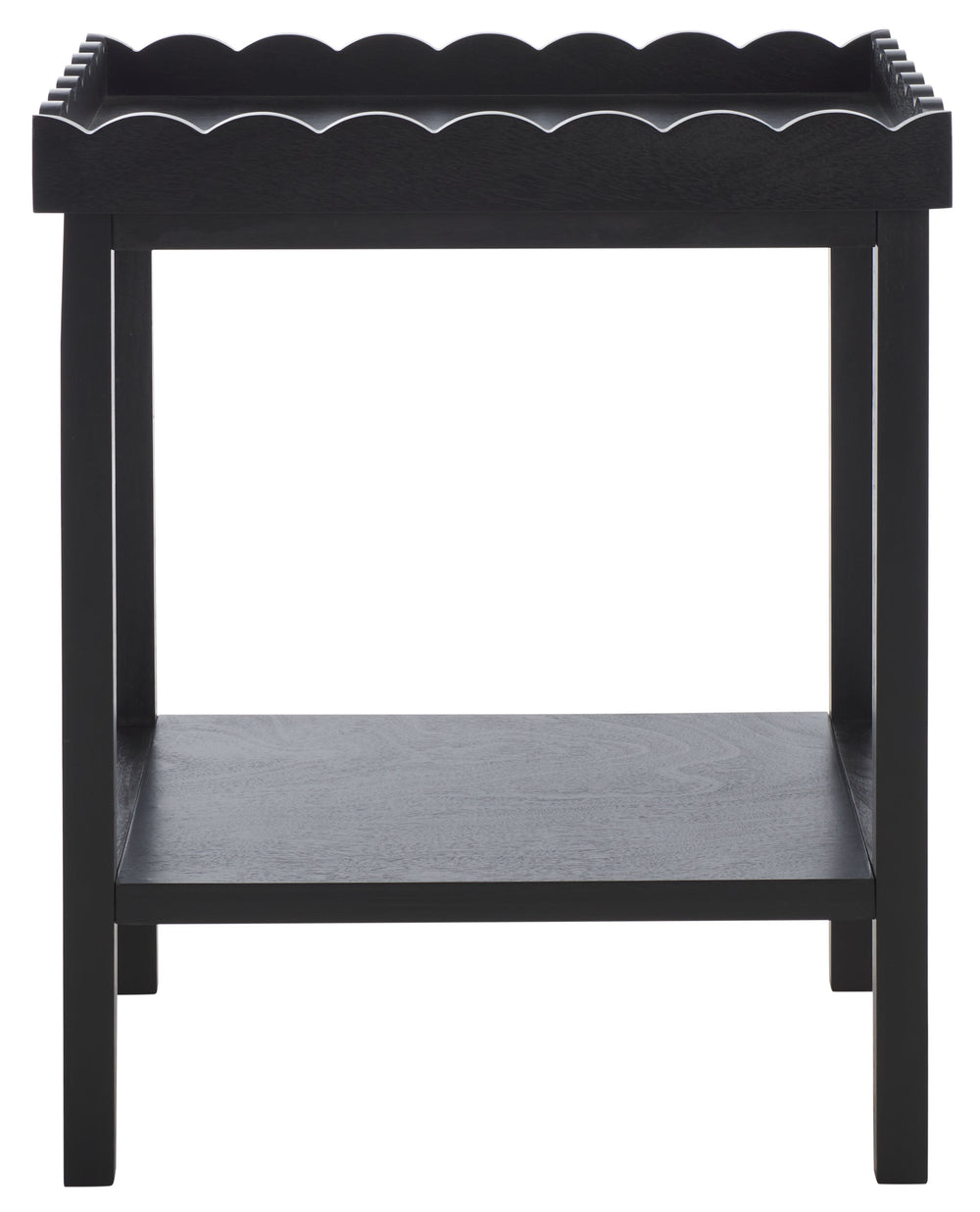 Safavieh Starlyn Accent Table - Elegant And Versatile Home Decor For Living Rooms, Bedrooms, And Entryways Matte Black , Pine Wood,Mdf Acc5736b