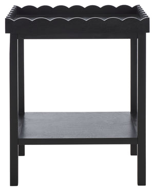 Safavieh Starlyn Accent Table - Elegant And Versatile Home Decor For Living Rooms, Bedrooms, And Entryways Matte Black , Pine Wood,Mdf Acc5736b