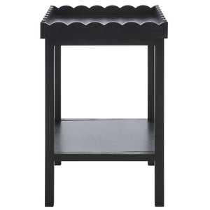 Safavieh Starlyn Accent Table - Elegant And Versatile Home Decor For Living Rooms, Bedrooms, And Entryways Matte Black , Pine Wood,Mdf Acc5736b