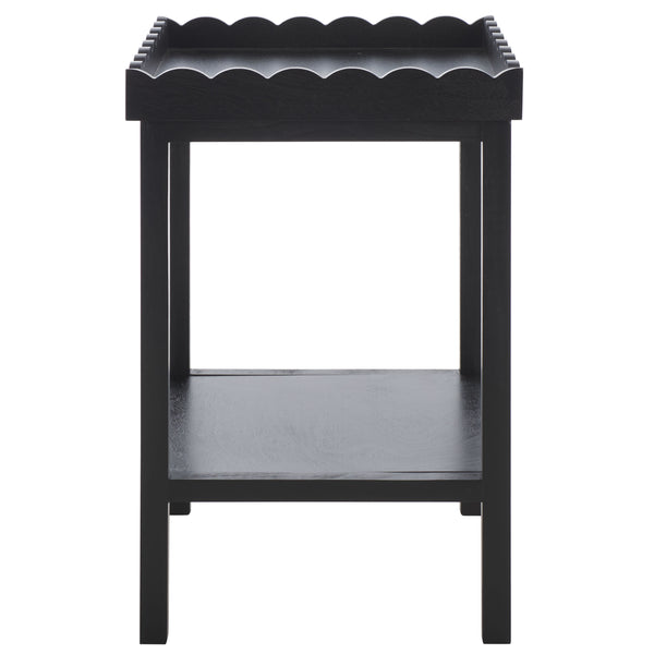 Safavieh Starlyn Accent Table - Elegant And Versatile Home Decor For Living Rooms, Bedrooms, And Entryways Matte Black , Pine Wood,Mdf Acc5736b