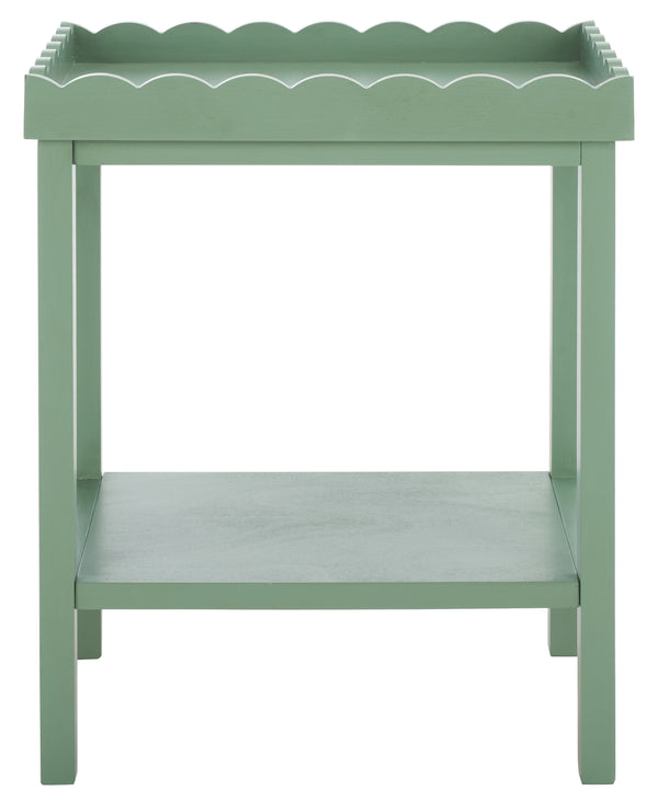 Safavieh Starlyn Accent Table - Elegant And Versatile Home Decor For Living Rooms, Bedrooms, And Entryways Sage Pine Wood,Mdf Acc5736c