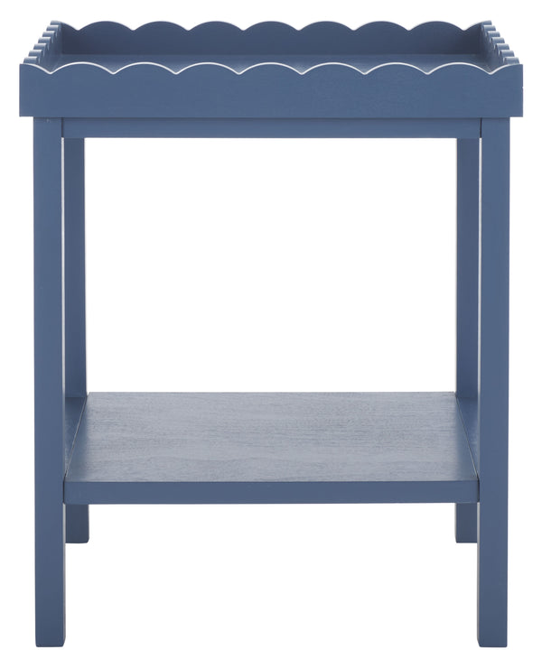 Safavieh Starlyn Accent Table - Elegant And Versatile Home Decor For Living Rooms, Bedrooms, And Entryways Blue Pine Wood,Mdf Acc5736d