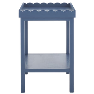 Safavieh Starlyn Accent Table - Elegant And Versatile Home Decor For Living Rooms, Bedrooms, And Entryways Blue Pine Wood,Mdf Acc5736d