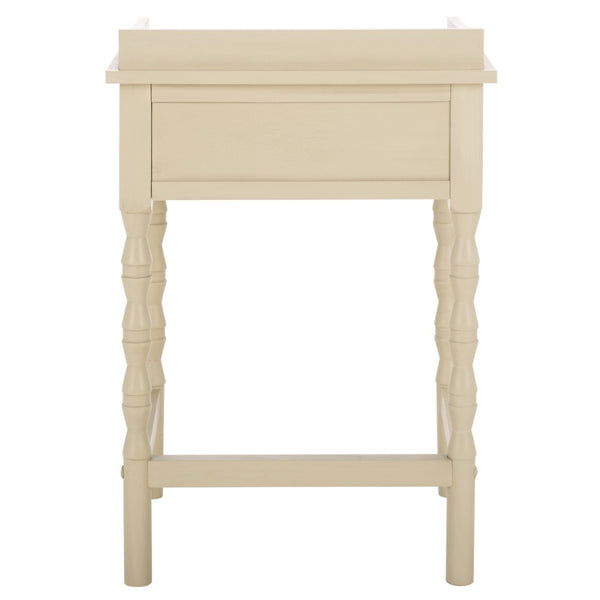 Safavieh Astaroth Accent Table - Scandinavian-Inspired Design For Versatile Living Spaces And Stylish Decor Sand ACC5737A