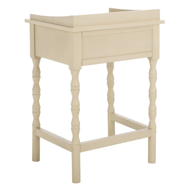 Safavieh Astaroth Accent Table - Scandinavian-Inspired Design For Versatile Living Spaces And Stylish Decor Sand ACC5737A