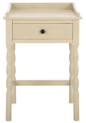 Safavieh Astaroth Accent Table - Scandinavian-Inspired Design For Versatile Living Spaces And Stylish Decor Sand ACC5737A
