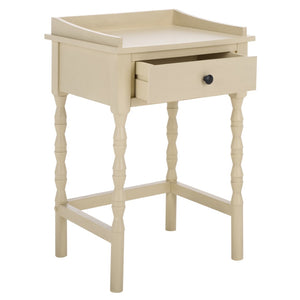 Safavieh Astaroth Accent Table - Scandinavian-Inspired Design For Versatile Living Spaces And Stylish Decor Sand ACC5737A