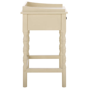 Safavieh Astaroth Accent Table - Scandinavian-Inspired Design For Versatile Living Spaces And Stylish Decor Sand ACC5737A